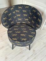 Leuk stoeltje met panterprint, Ophalen, Zo goed als nieuw, 50 tot 75 cm