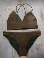 Groene H&M bikini - maat S, Kleding | Dames, Badmode en Zwemkleding, H&M, Verzenden, Zo goed als nieuw, Bikini