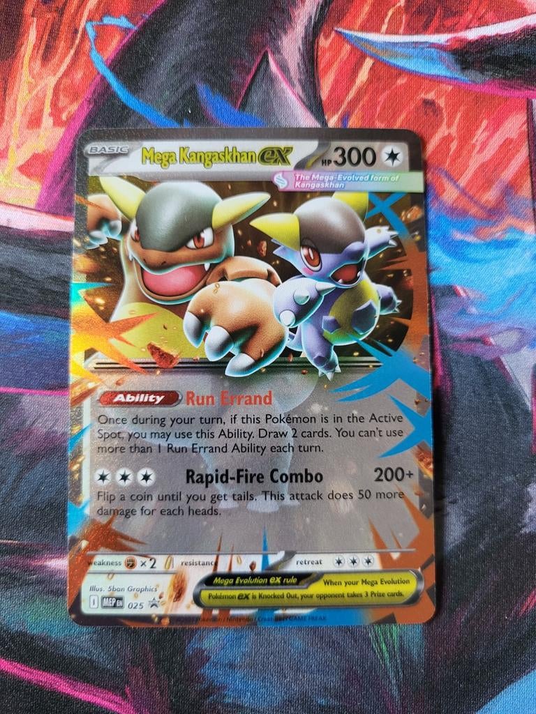 Mega Kangaskhan EX - Promo #MEP025, Ophalen of Verzenden, Zo goed als nieuw