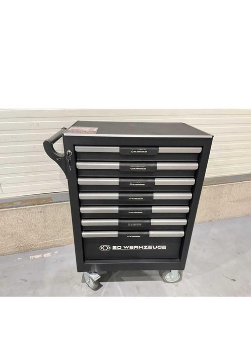SG Werkzeuge Blackline Gereedschapswagen in doos 266-delig, Auto diversen, Autogereedschap, Nieuw, Ophalen