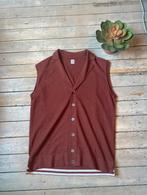 Eleventy Gilet bruin wol, Maat 52/54 (L), Bruin, Nieuw, Verzenden