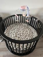 Zwarte bopita ronde box, Kinderen en Baby's, Boxen, Ophalen, Zo goed als nieuw, Rond, Boxkleed