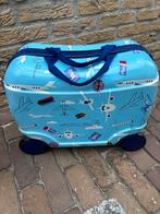 Kinderkoffer met vliegtuig print, Gebruikt, Hard kunststof, Minder dan 50 cm, Minder dan 35 cm