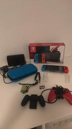 Complete nintendo switch in doos. Incl veel toebehoren, Ophalen of Verzenden, Zo goed als nieuw, Met 1 controller, Switch Original