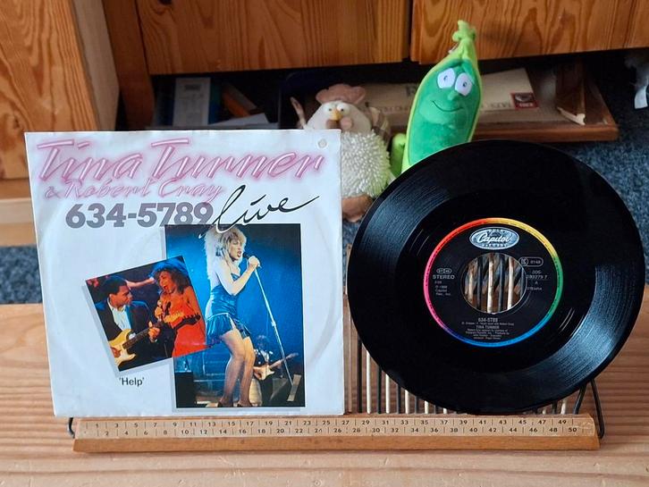 Tina Turner - 634-5789 Live(422) 2 euro vaste prijs, Cd's en Dvd's, Vinyl Singles, Zo goed als nieuw, Single, Pop, 7 inch, Ophalen of Verzenden