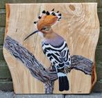 Schilderij hop op hout voor huis of tuin, Ophalen of Verzenden, Nieuw
