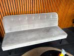 Elegante Beige Grijze slaap / Bank, 150 tot 200 cm, 75 tot 100 cm, Ophalen of Verzenden, Zo goed als nieuw