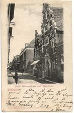 Enkhuizen-187  Westerstraat Weeshuis.  Met P. 1904, Verzenden, Voor 1920, Gelopen, Noord-Holland