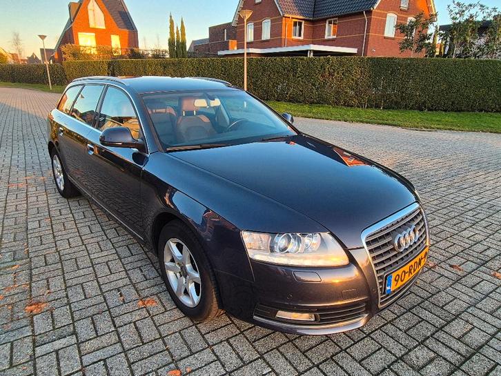 Audi A6 2.0 TFSI Avant AUT 2011 Blauw, Auto's, Audi, Particulier, A6, Airconditioning, Lederen bekleding, Benzine, B, Stationwagon