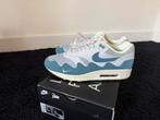 Nike air Max 1 patta aqua waves noise 46 DS, Kleding | Heren, Schoenen, Blauw, Nieuw, Ophalen of Verzenden, Sneakers of Gympen