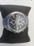 casio edifice WR 100m, Ophalen, Gebruikt, Staal, Polshorloge