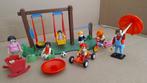 Playmobil setje Speeltuin 8 poppetjes, speeltoestel, fiets, Ophalen of Verzenden, Gebruikt, Los playmobil