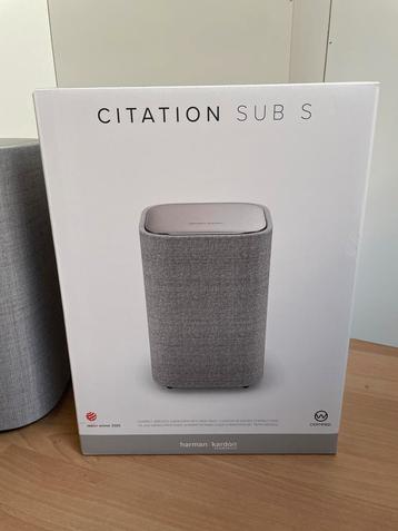 Harman Kardon Citation Sub S - Nieuw in doos! beschikbaar voor biedingen