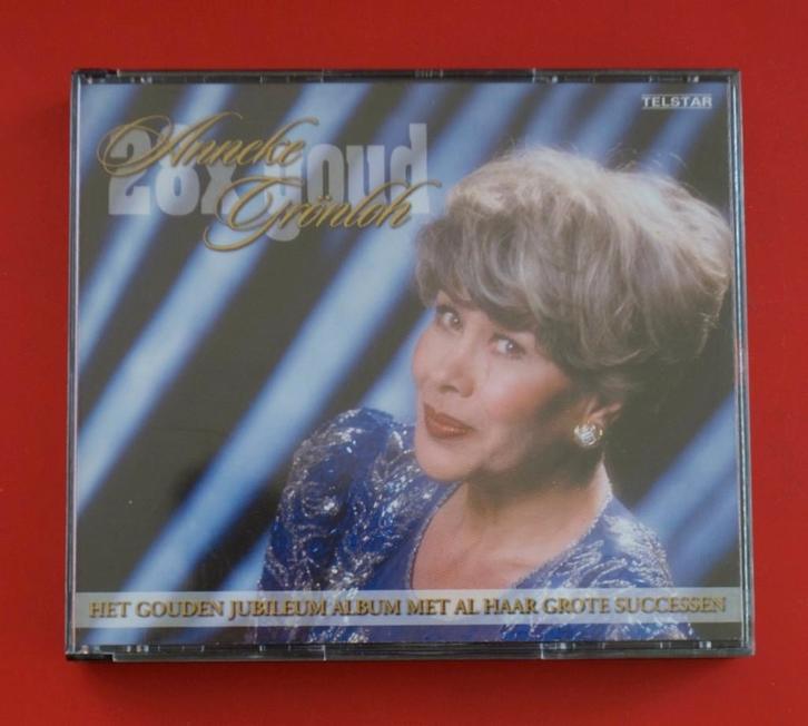 2cd Anneke Gronloh 28 x goud Paradiso + Brandend zand, Cd's en Dvd's, Cd's | Wereldmuziek, Gebruikt, Europees, Ophalen of Verzenden