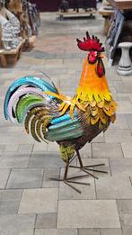 HAAN / metaal / 80 cm hoog, Tuin en Terras, Tuinbeelden, Dierenbeeld, Nieuw, Metaal, Info@huisentuindecoratiemarie.nl