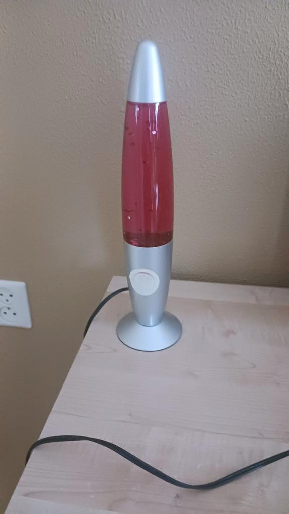 Retro Glitter - Discolamp., Huis en Inrichting, Lampen | Vloerlampen, Minder dan 100 cm, Glas, Metaal, Ophalen