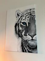 Schilderij leeuw/ tijger, Antiek en Kunst, Kunst | Schilderijen | Modern, Ophalen