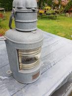 Antieke oude scheepslamp, Ophalen of Verzenden