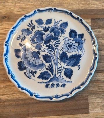 Prachtig handbeschilderd Delfts Blauw wandbord beschikbaar voor biedingen