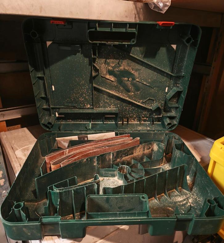 Bosch Bandschuurmachine PBS 75-AE - Gebruikt, Doe-het-zelf en Verbouw, Gereedschap | Machine-onderdelen en Toebehoren, Gebruikt