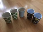 5 melamine drinkbekers, Ophalen of Verzenden, Zo goed als nieuw, Overige stijlen, Overige materialen