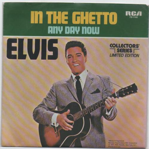 Elvis Presley- In the Ghetto Collector serie, Cd's en Dvd's, Vinyl Singles, Gebruikt, Pop, Verzenden