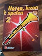 Horen, lezen & spelen 2 - Sopraansaxofoon en tenor, Overige genres, Ophalen of Verzenden, Zo goed als nieuw, Saxofoon