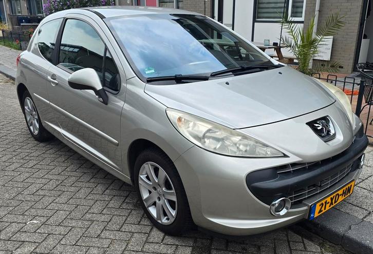 Peugeot 207 1.6 vti xs pack, Auto's, Peugeot, Particulier, Benzine, B, Hatchback, Handgeschakeld, Origineel Nederlands, Zilver of Grijs