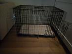 Adori Bench zwart 91x58x66 inclusief tussenschot, Dieren en Toebehoren, Ophalen, Zo goed als nieuw
