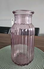 Vaas met ribbels, Ophalen, Overige kleuren, Glas, Minder dan 50 cm