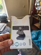 Nedis 4K Webcam + Statief, Nedis, Nieuw, Ophalen of Verzenden, Bedraad