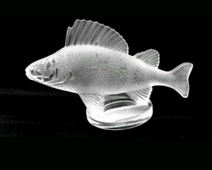 Lalique Perche / motorkap ornament, Antiek en Kunst, Antiek | Glas en Kristal, Ophalen of Verzenden