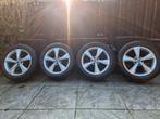 4x nette 19 inch Audi velgen + zgan Continental winterbanden, Banden en Velgen, Winterbanden, 235 mm, Personenwagen
