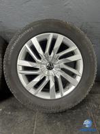 6mm! Originele VW Touareg CR7 Osorno 19 inch velgen TPMS 5x1, Auto-onderdelen, Banden en Velgen, 19 inch, Gebruikt, 255 mm, Banden en Velgen
