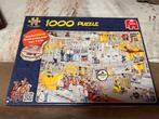 Jan van Haasteren - Droste Puzzel 1000 stukjes, Hobby en Vrije tijd, Denksport en Puzzels, Ophalen of Verzenden, 500 t/m 1500 stukjes
