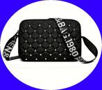 Nieuwe Prachtige zwarte SCHOUDERTAS/CROSS BODY SLINGBAG, Verzenden, Nieuw, Zwart