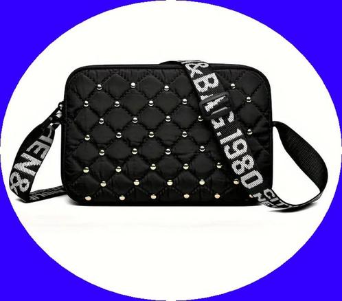 Nieuwe Prachtige zwarte SCHOUDERTAS/CROSS BODY SLINGBAG, Sieraden, Tassen en Uiterlijk, Tassen | Schoudertassen, Nieuw, Zwart