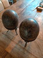 Antieke eieren op voet, Antiek en Kunst, Ophalen of Verzenden