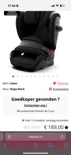 Cybex Autostoel - Zo goed als nieuw!, Kinderen en Baby's, Autostoeltjes, Autogordel of Isofix, Zijbescherming, Zo goed als nieuw