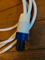 2x Neutrik speakon Kabel wit, Muziek en Instrumenten, Kabels en Stekkers, Ophalen of Verzenden, Gebruikt, Apparatuur