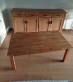 Houten dressoir en salontafel, Ophalen, Gebruikt, 25 tot 50 cm, 150 tot 200 cm