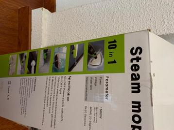 Steam mop cleaner 10 in 1 beschikbaar voor biedingen