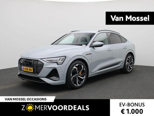 Audi e-tron Sportback 55 quattro S edition 95 kWh | NAVIGATI, Auto's, Audi, Bedrijf, Te koop, e-tron, 4x4, ABS, Achteruitrijcamera