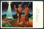 De ster geeft herders aan waar Jezus is 1942, Finse veldpost, 1940 tot 1960, Gelopen, Feest(dag), Verzenden