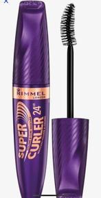 NIEUW! Rimmel London mascara zwart super curler €10,99, Ophalen of Verzenden, Nieuw, Zwart, Ogen
