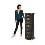 Industriële Kleppenkast Vintage Ladekast IJzeren Kast Metaal, Minder dan 50 cm, Info@dehanzeherten.nl, 5 laden of meer, 100 tot 150 cm