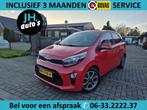 Kia Picanto 1.0 CVVT First Edition ROOD-METALLIC|CRUISE|NAVI, Auto's, Kia, Voorwielaandrijving, Euro 6, Met garantie (alle), Origineel Nederlands