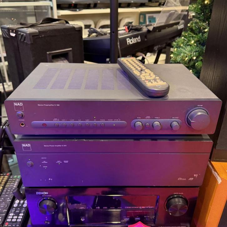 NAD C272 eindversterker met NAD C162 voorversterker, Audio, Tv en Foto, Versterkers en Receivers, Zo goed als nieuw