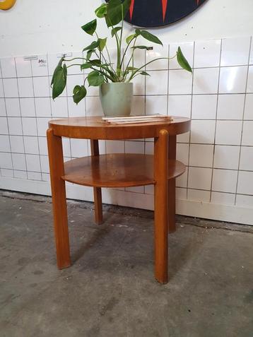 Vintage sidetable Ton tsjechoslowakije jaren 60 art deco beschikbaar voor biedingen