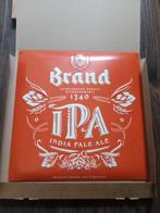 Brand bier ipa blikken bord, Ophalen of Verzenden, Nieuw, Reclamebord, Plaat of Schild, Brand